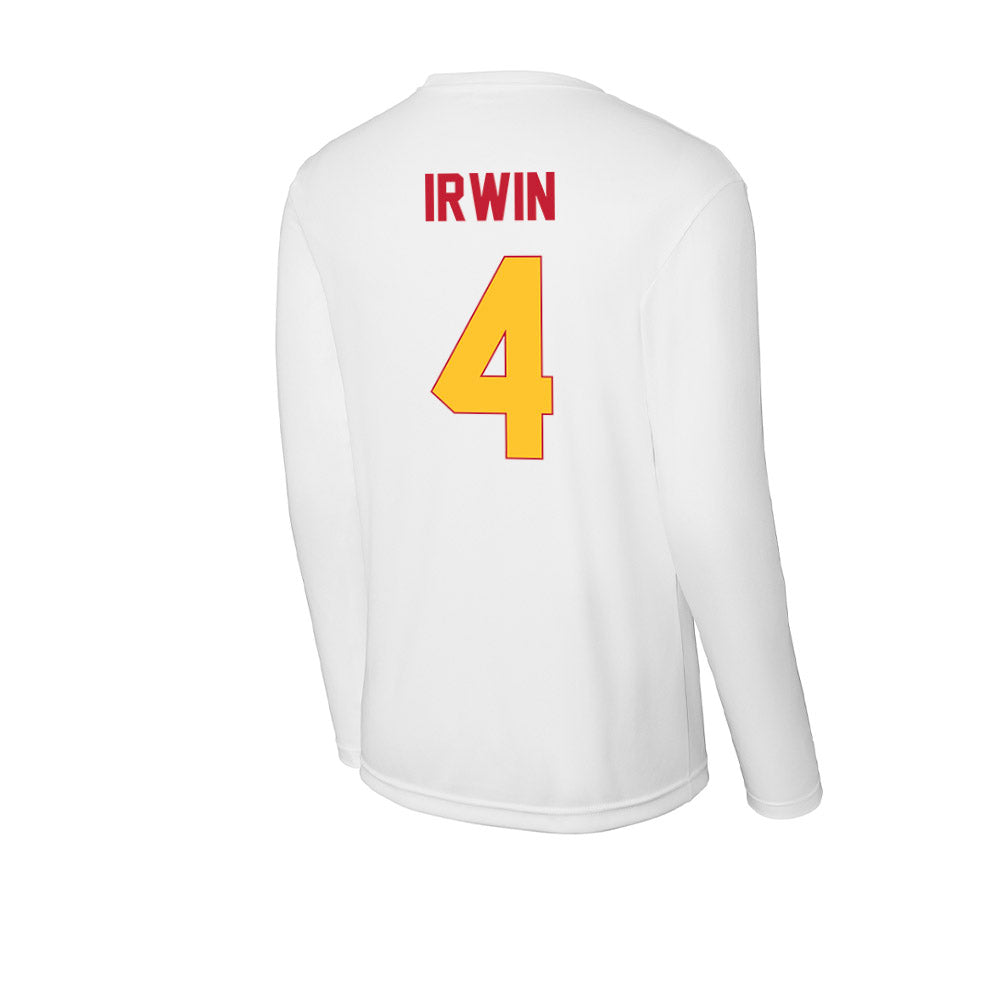 Ferris State - NCAA Women's Basketball : Elle Irwin - Activewear Long Sleeve T-Shirt-1