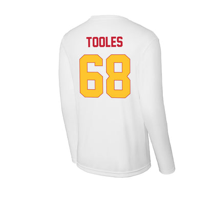 Ferris State - NCAA Football : Jordan Tooles - Activewear Long Sleeve T-Shirt-1