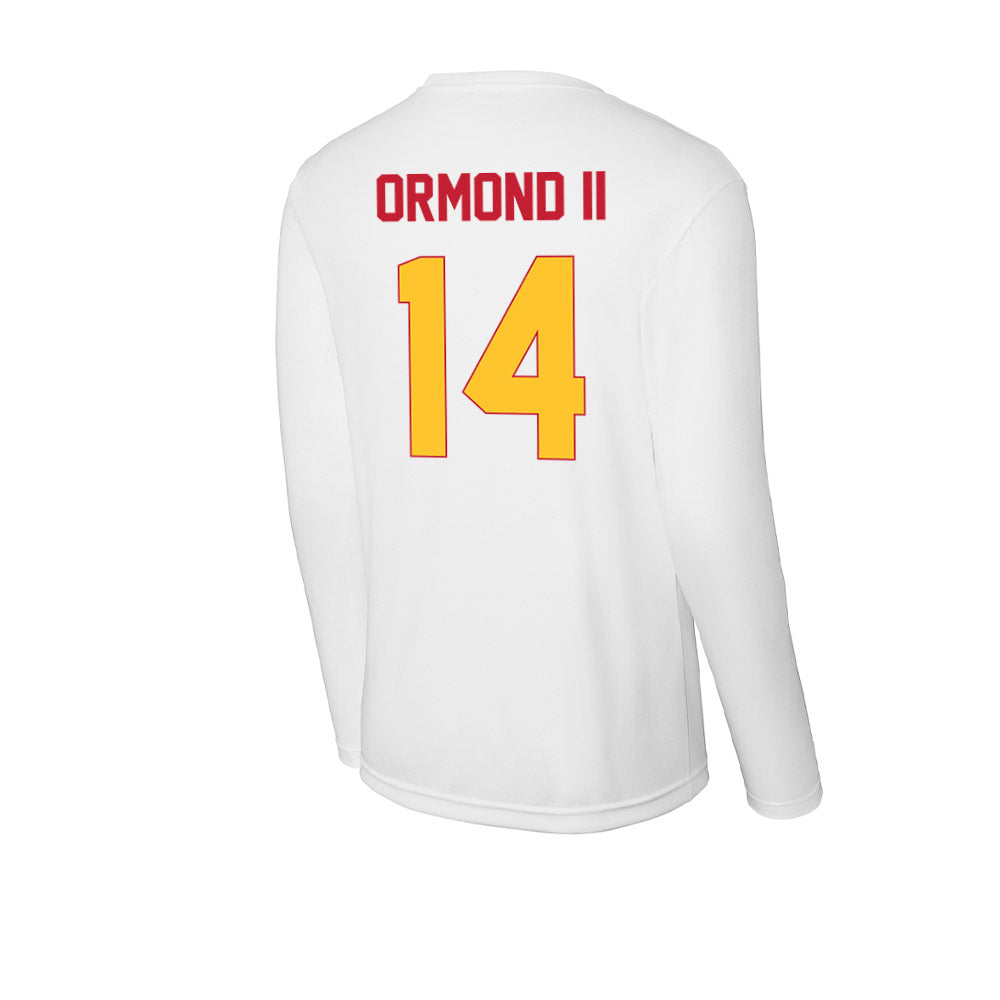 Ferris State - NCAA Football : Timothy Ormond II - Activewear Long Sleeve T-Shirt-1