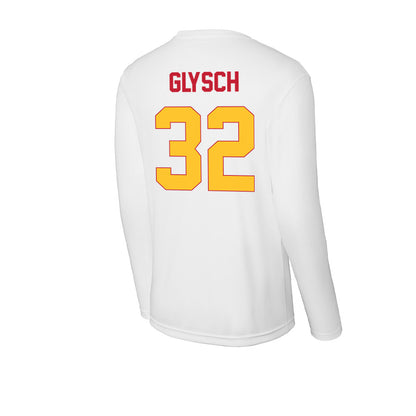 Ferris State - NCAA Women's Basketball : Melena Glysch - Activewear Long Sleeve T-Shirt-1