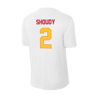 Ferris State - NCAA Men's Ice Hockey : Travis Shoudy - Activewear T-Shirt-1