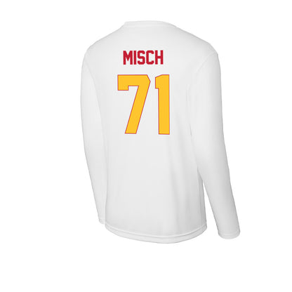 Ferris State - NCAA Football : Matthew Misch - Activewear Long Sleeve T-Shirt-1