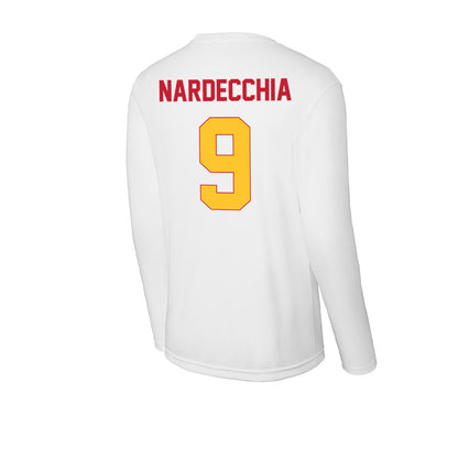 Ferris State - NCAA Men's Ice Hockey : Nick Nardecchia - Activewear Long Sleeve T-Shirt-1