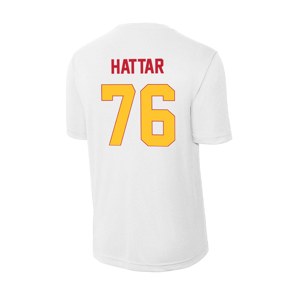 Ferris State - NCAA Football : Lawrence Hattar - Activewear T-Shirt-1