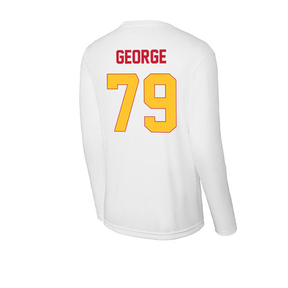 Ferris State - NCAA Football : Bryce George - Activewear Long Sleeve T-Shirt-1