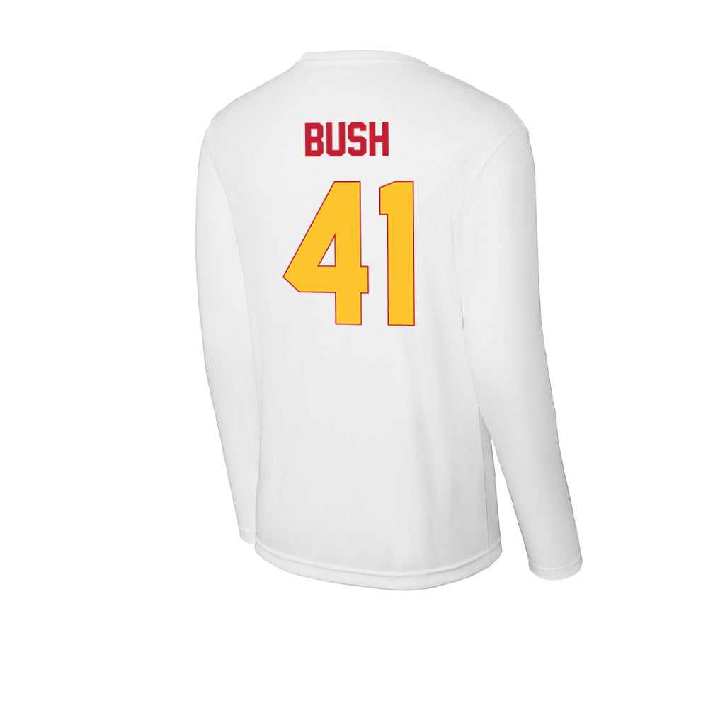 Ferris State - NCAA Football : Michael Bush - Activewear Long Sleeve T-Shirt-1