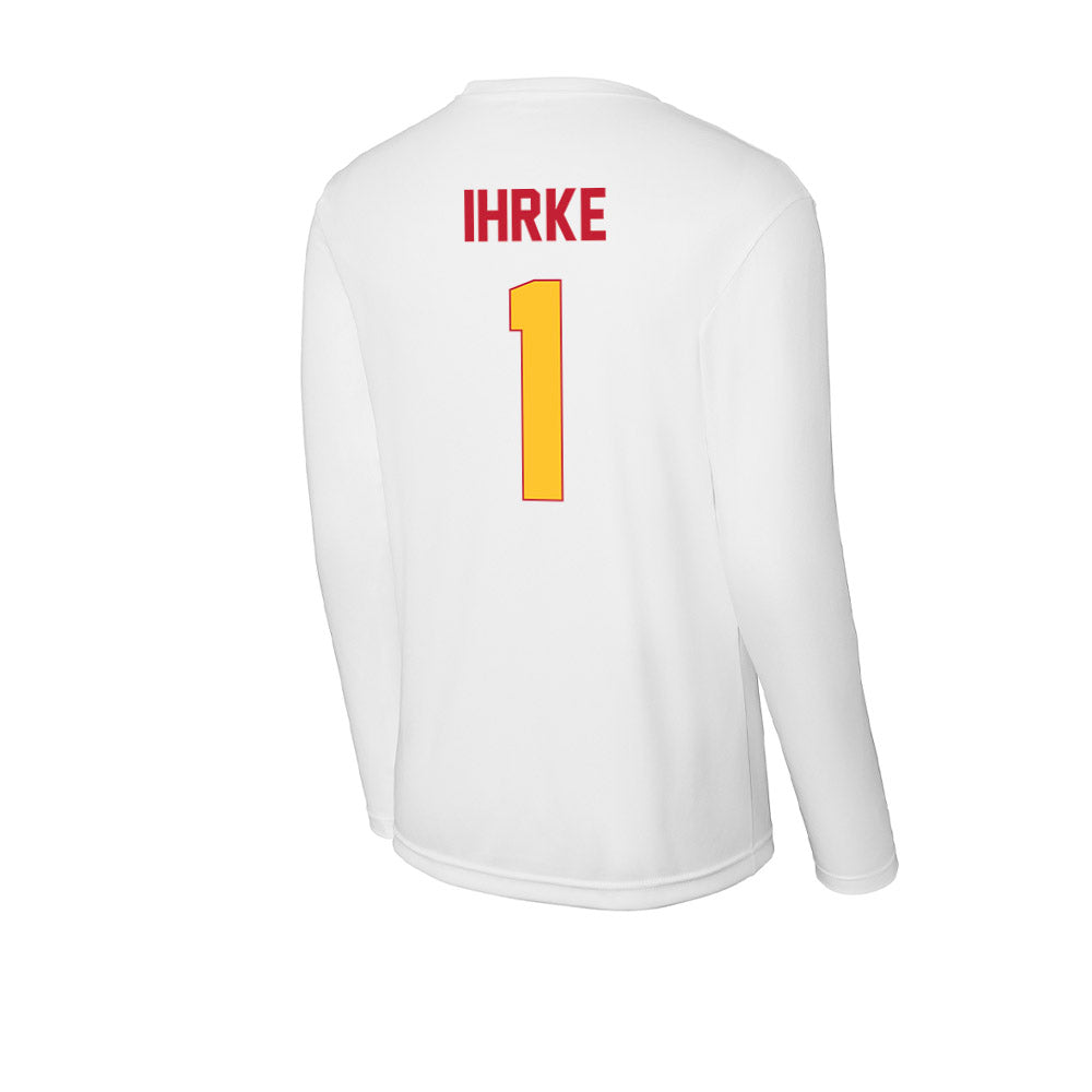 Ferris State - NCAA Women's Soccer : Korinne Ihrke - Activewear Long Sleeve T-Shirt-1