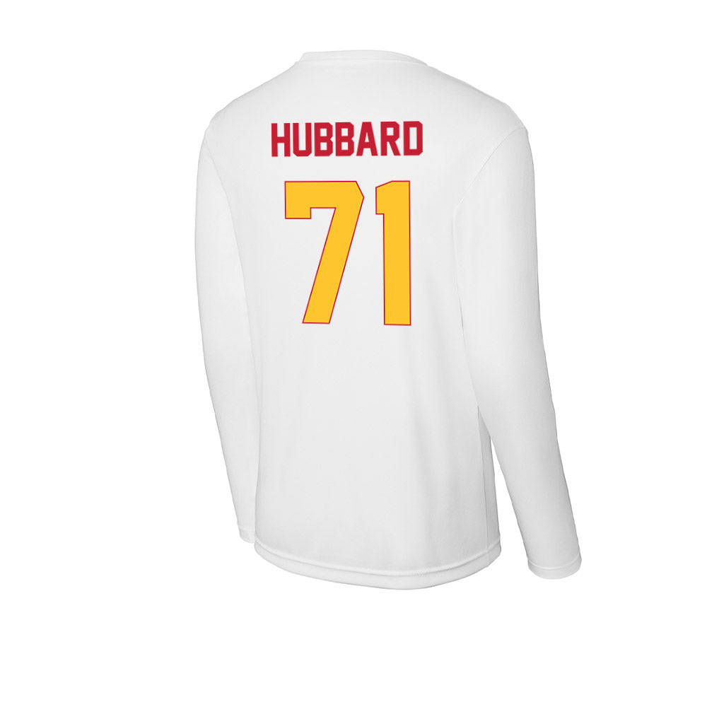 Ferris State - NCAA Football : Bubba Hubbard - Activewear Long Sleeve T-Shirt-1