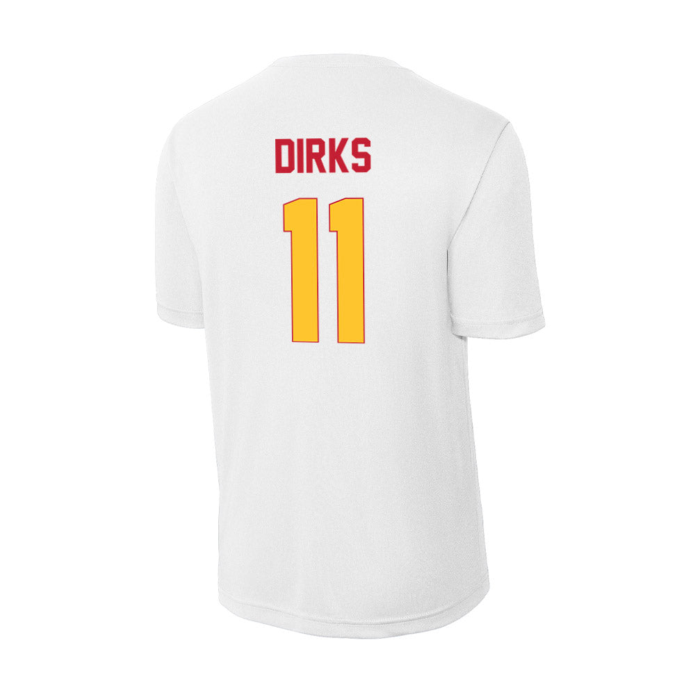 Ferris State - NCAA Men's Ice Hockey : Jacob Dirks - Activewear T-Shirt-1