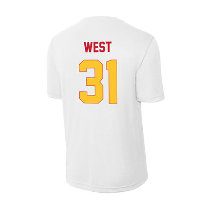 Ferris State - NCAA Men's Ice Hockey : Noah West - Activewear T-Shirt-1