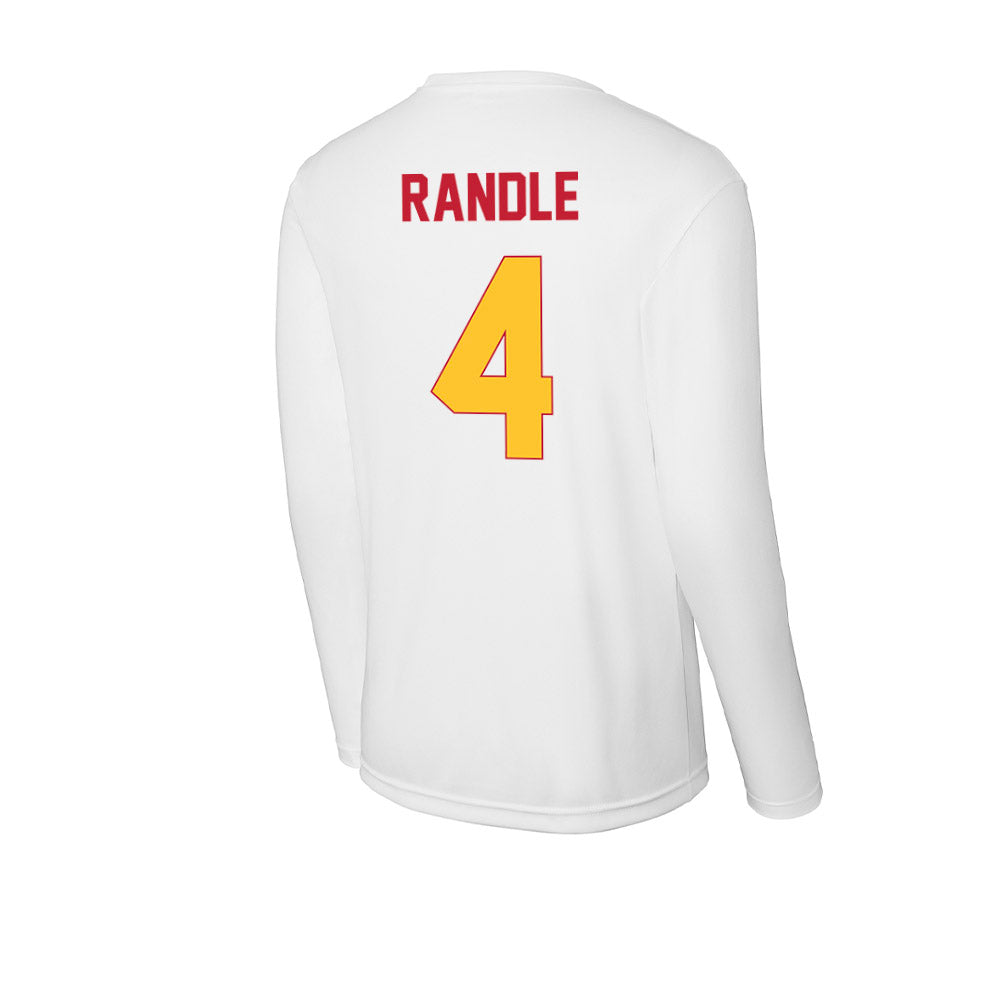 Ferris State - NCAA Football : Tyrin Randle - Activewear Long Sleeve T-Shirt-1
