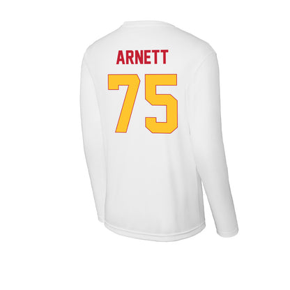 Ferris State - NCAA Football : Dayne Arnett - Activewear Long Sleeve T-Shirt-1