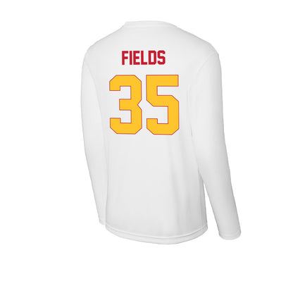 Ferris State - NCAA Football : Jerek Fields - Activewear Long Sleeve T-Shirt-1