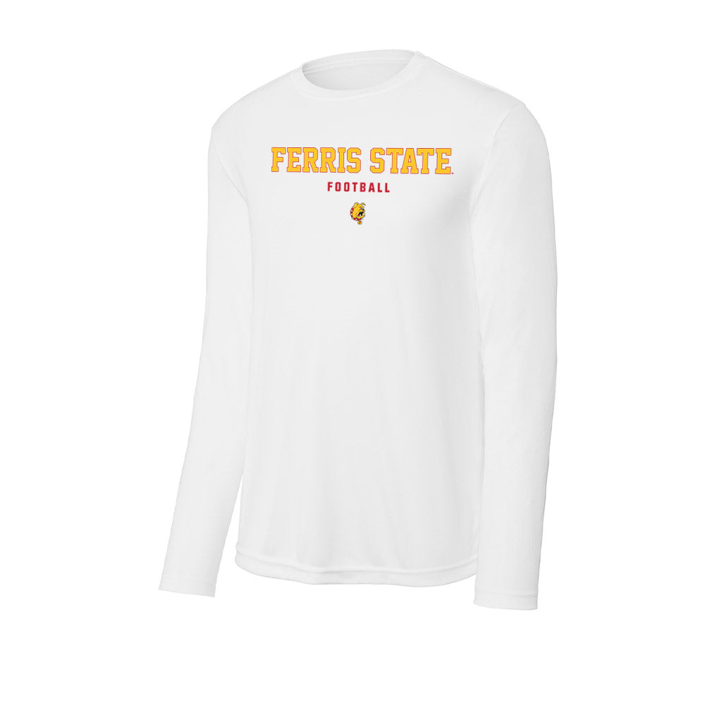 Ferris State - NCAA Football : Travis Miracle - Activewear Long Sleeve T-Shirt-0