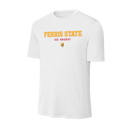 Ferris State - NCAA Men's Ice Hockey : Hobie Hedquist - Activewear T-Shirt-0