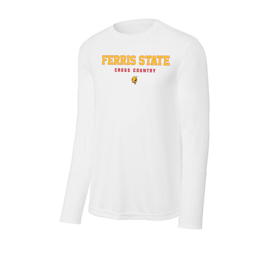 Ferris State - NCAA Women's Cross Country : Abigail Davis - Activewear Long Sleeve T-Shirt-0