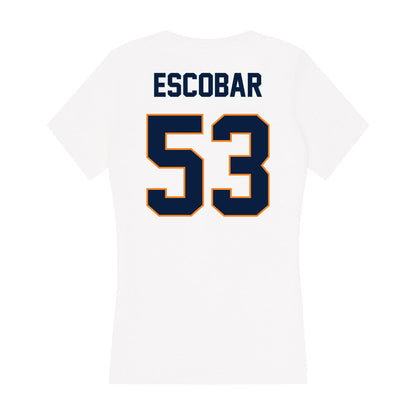 UTEP - NCAA Football : Ivan Escobar - Women's V-Neck T-Shirt-1