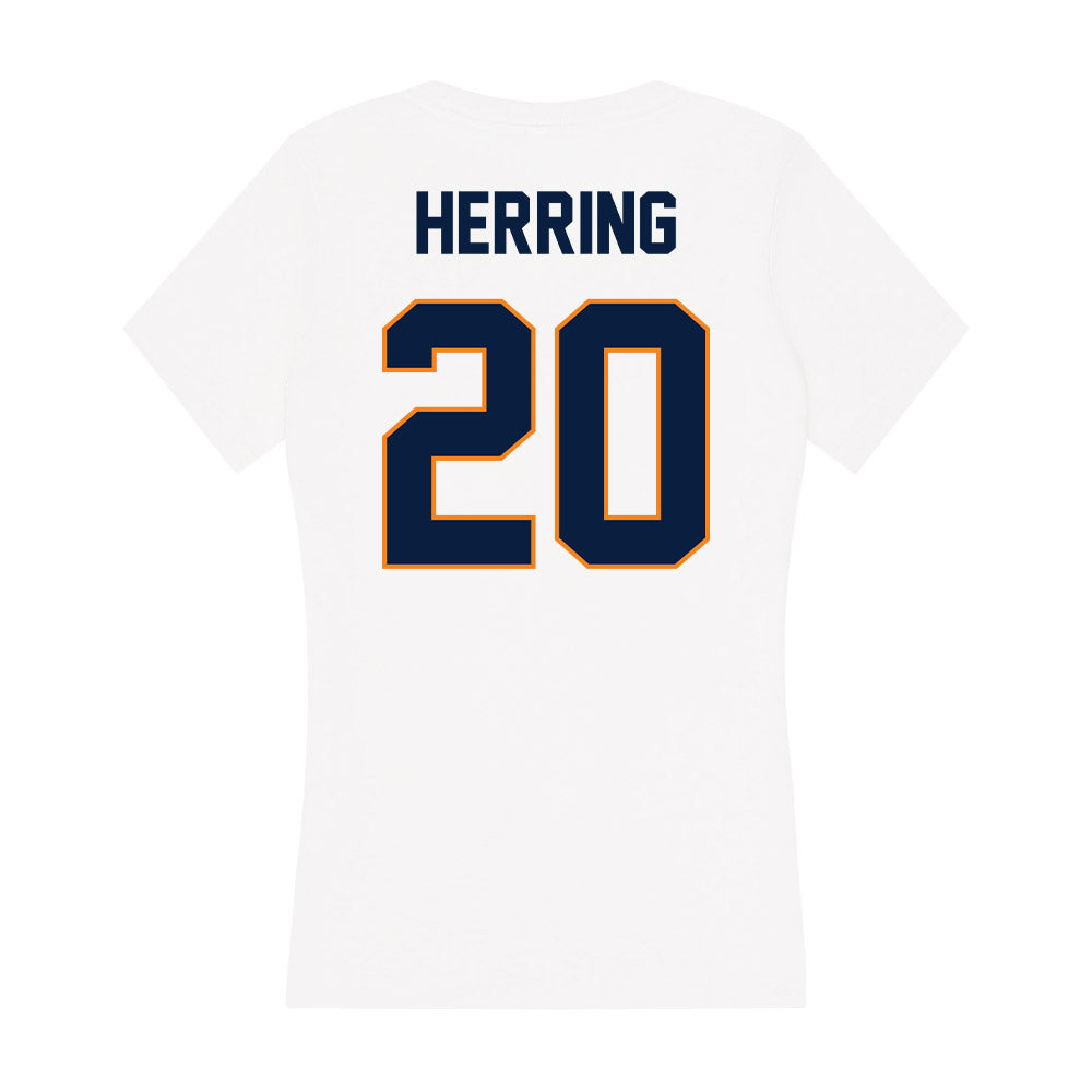 UTEP - NCAA Football : Kam Herring - Women's V-Neck T-Shirt-1