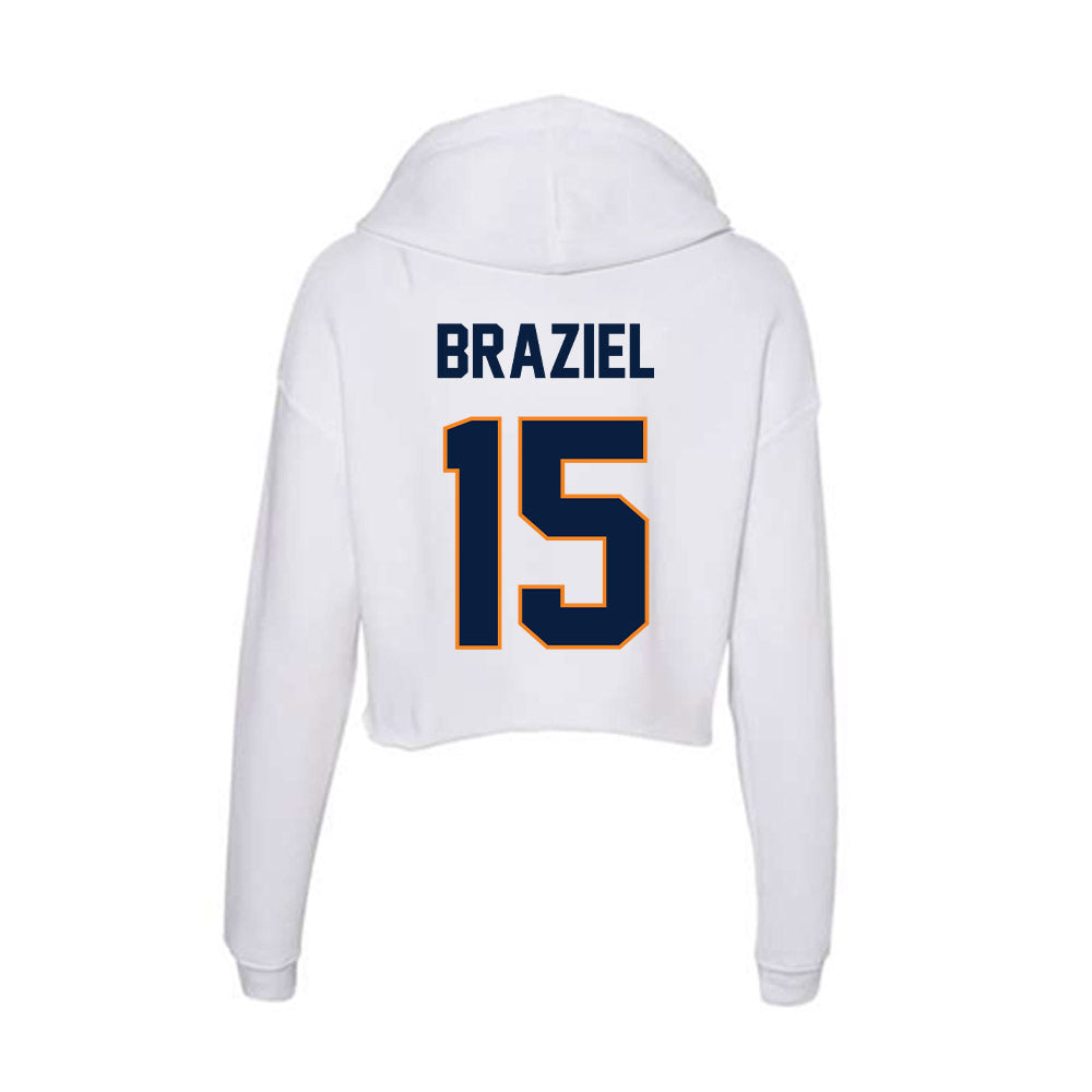 UTEP - NCAA Women's Volleyball : Landry Braziel - Women's Crop Fleece Hoodie-1