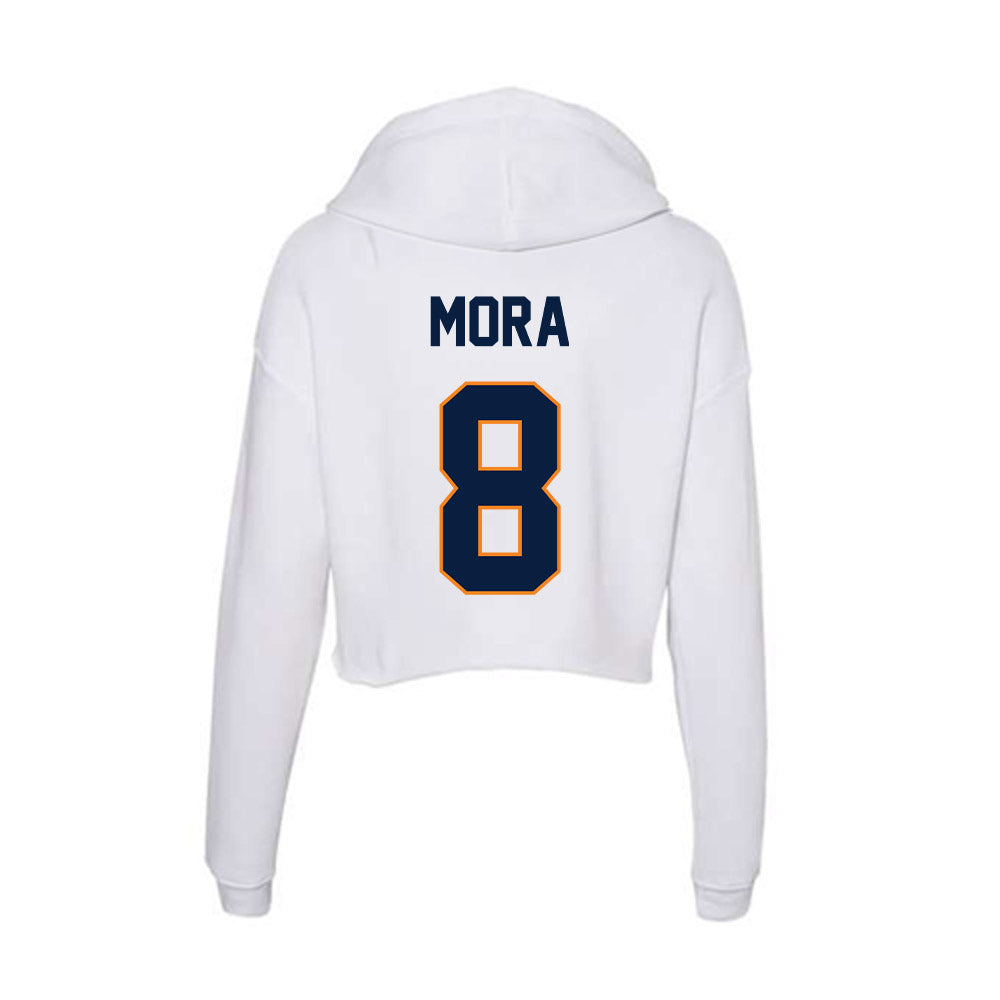 UTEP - NCAA Women's Soccer : Ashlee Mora - Women's Crop Fleece Hoodie-1