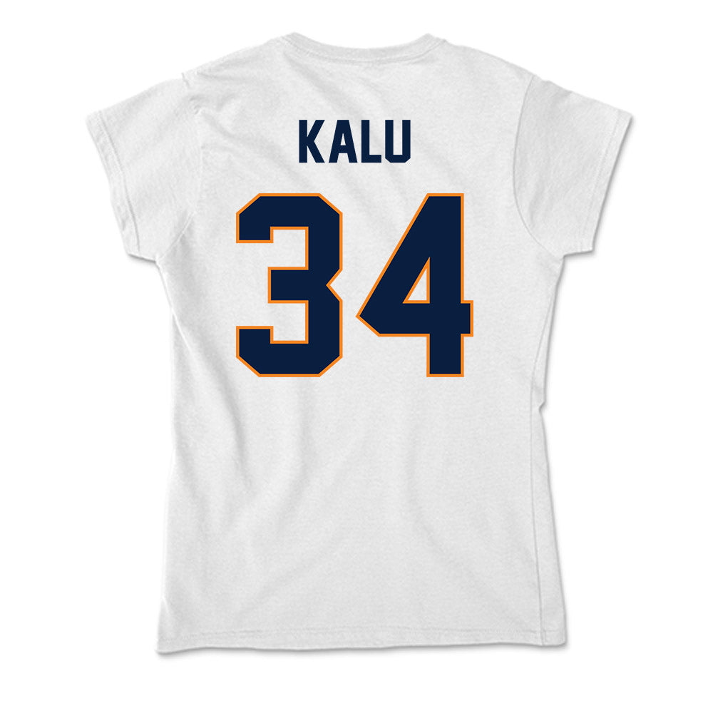 UTEP - NCAA Men's Basketball : Kevin Kalu - Soft Style Women’s T-Shirt-1