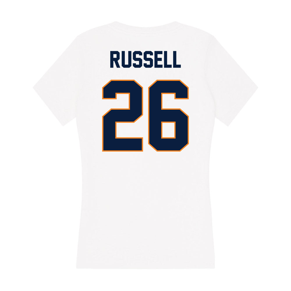 UTEP - NCAA Football : Lantz Russell - Women's V-Neck T-Shirt-1