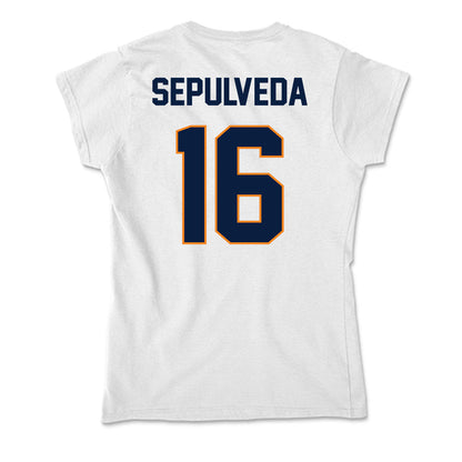 UTEP - NCAA Softball : Christalynne Sepulveda - Soft Style Women’s T-Shirt-1