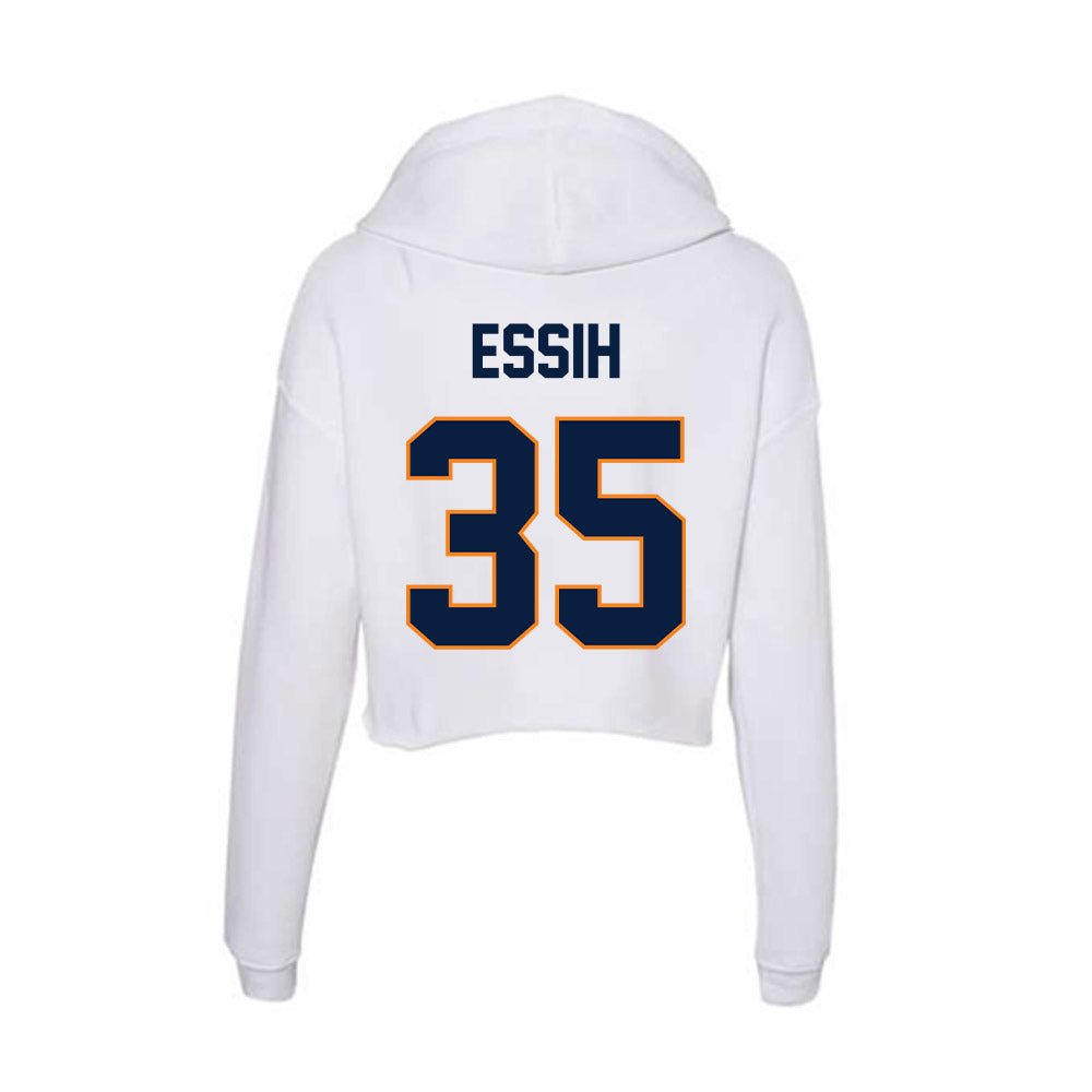 UTEP - NCAA Football : Zachary Essih - Women's Crop Fleece Hoodie-1