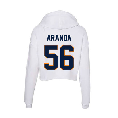 UTEP - NCAA Football : Luis Carlos Aranda - Women's Crop Fleece Hoodie-1