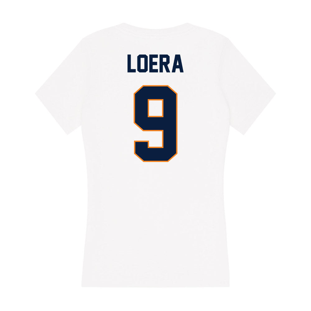 UTEP - NCAA Women's Volleyball : Iana Loera - Women's V-Neck T-Shirt-1