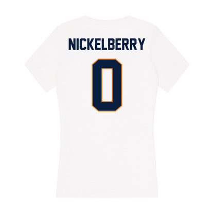 UTEP - NCAA Football : Ashton Nickelberry - Women's V-Neck T-Shirt-1