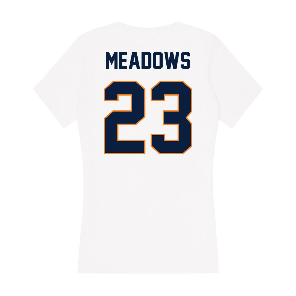 UTEP - NCAA Football : Trace Meadows - Women's V-Neck T-Shirt-1