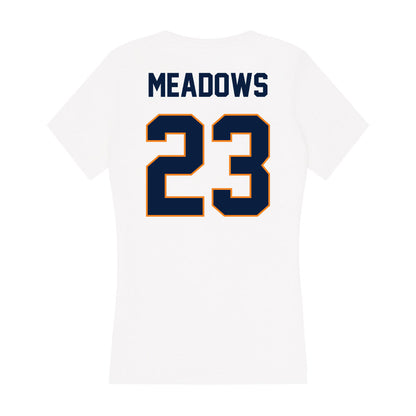 UTEP - NCAA Football : Trace Meadows - Women's V-Neck T-Shirt-1