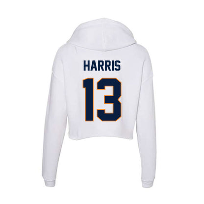 UTEP - NCAA Football : Caden Harris - Women's Crop Fleece Hoodie-1