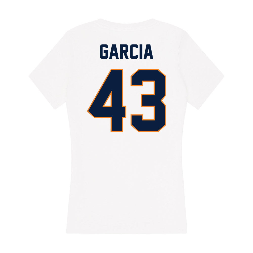 UTEP - NCAA Football : Edgar Garcia - Women's V-Neck T-Shirt-1