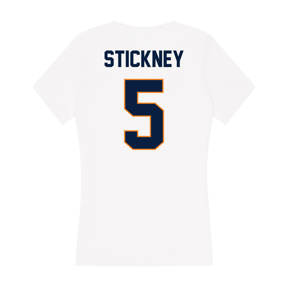 UTEP - NCAA Women's Soccer : Alexandria Stickney - Women's V-Neck T-Shirt-1