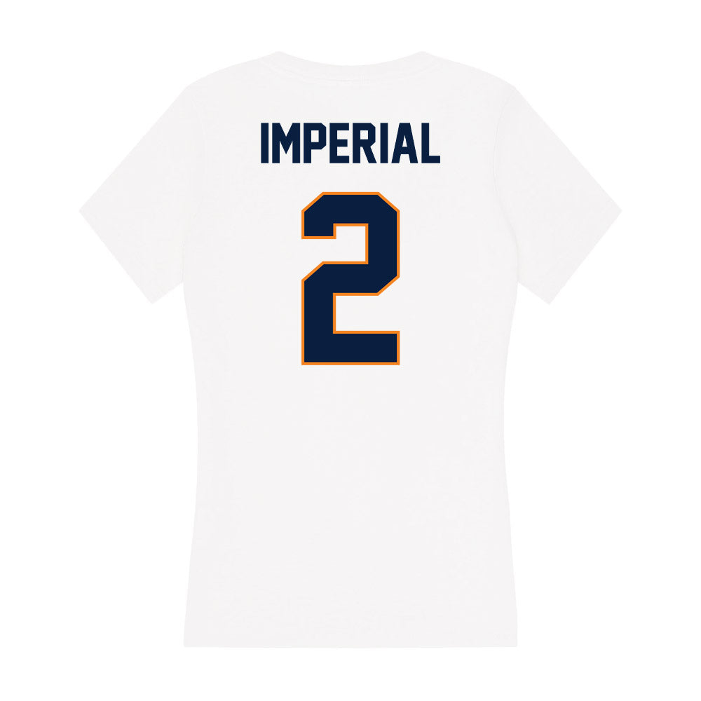 UTEP - NCAA Women's Volleyball : Jordan Imperial - Women's V-Neck T-Shirt-1