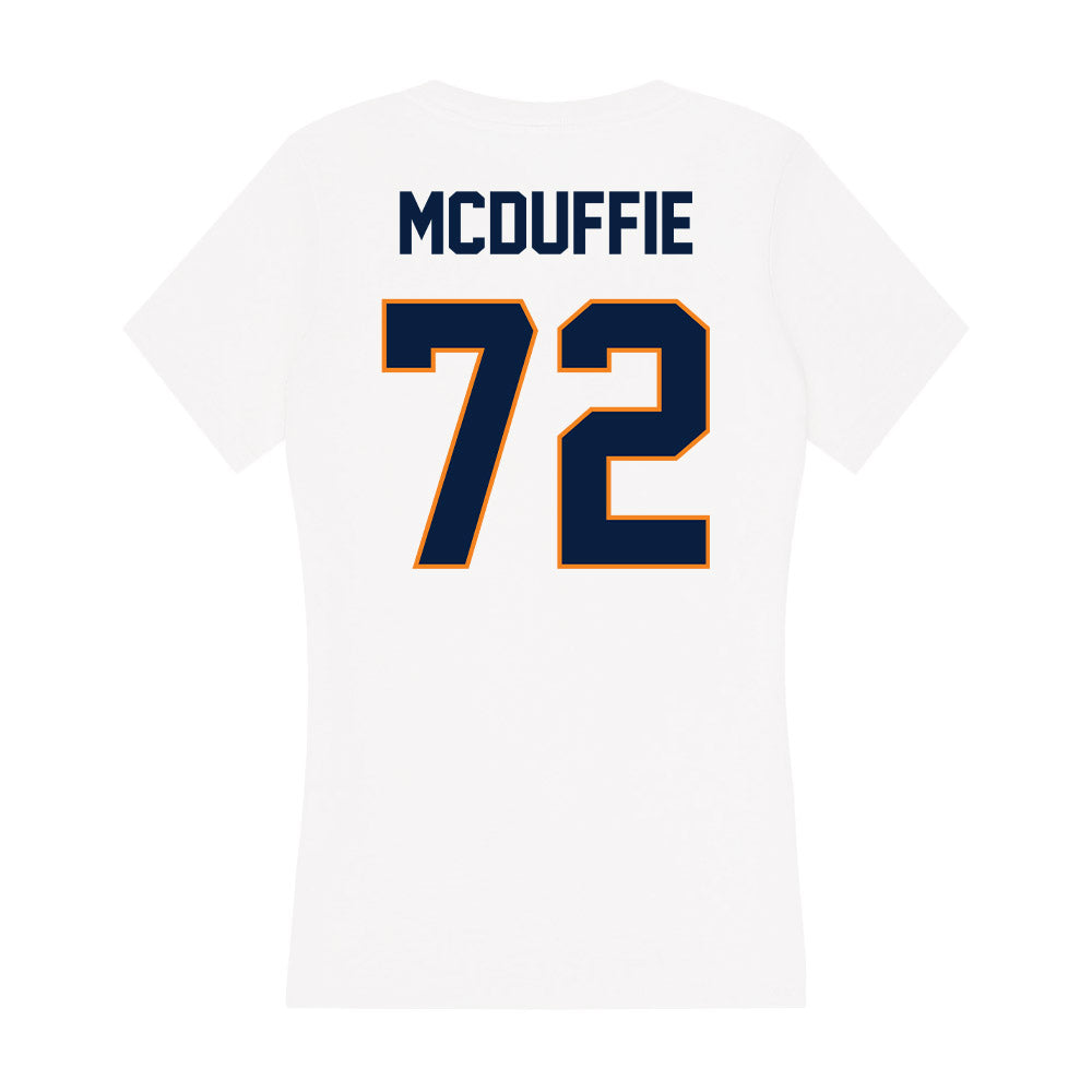 UTEP - NCAA Football : Tyrone McDuffie - Women's V-Neck T-Shirt-1