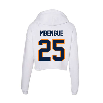 UTEP - NCAA Men's Basketball : Babacar Mbengue - Women's Crop Fleece Hoodie-1