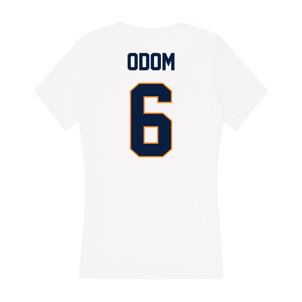 UTEP - NCAA Football : Kenneth Odom - Women's V-Neck T-Shirt-1