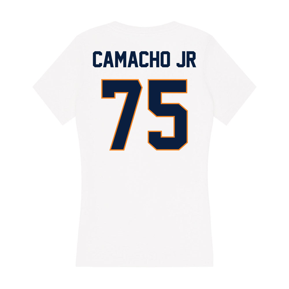 UTEP - NCAA Football : Juan Camacho Jr - Women's V-Neck T-Shirt-1