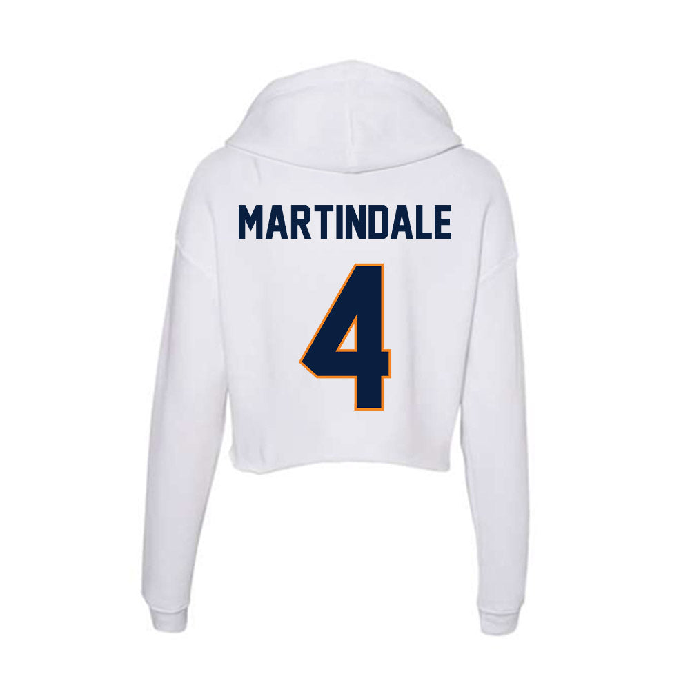 UTEP - NCAA Women's Volleyball : Ava Martindale - Women's Crop Fleece Hoodie-1