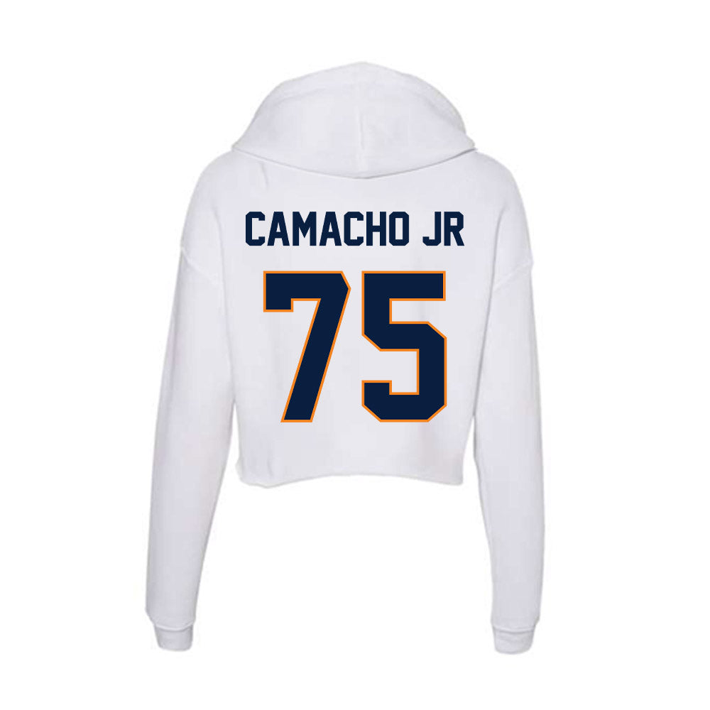 UTEP - NCAA Football : Juan Camacho Jr - Women's Crop Fleece Hoodie-1