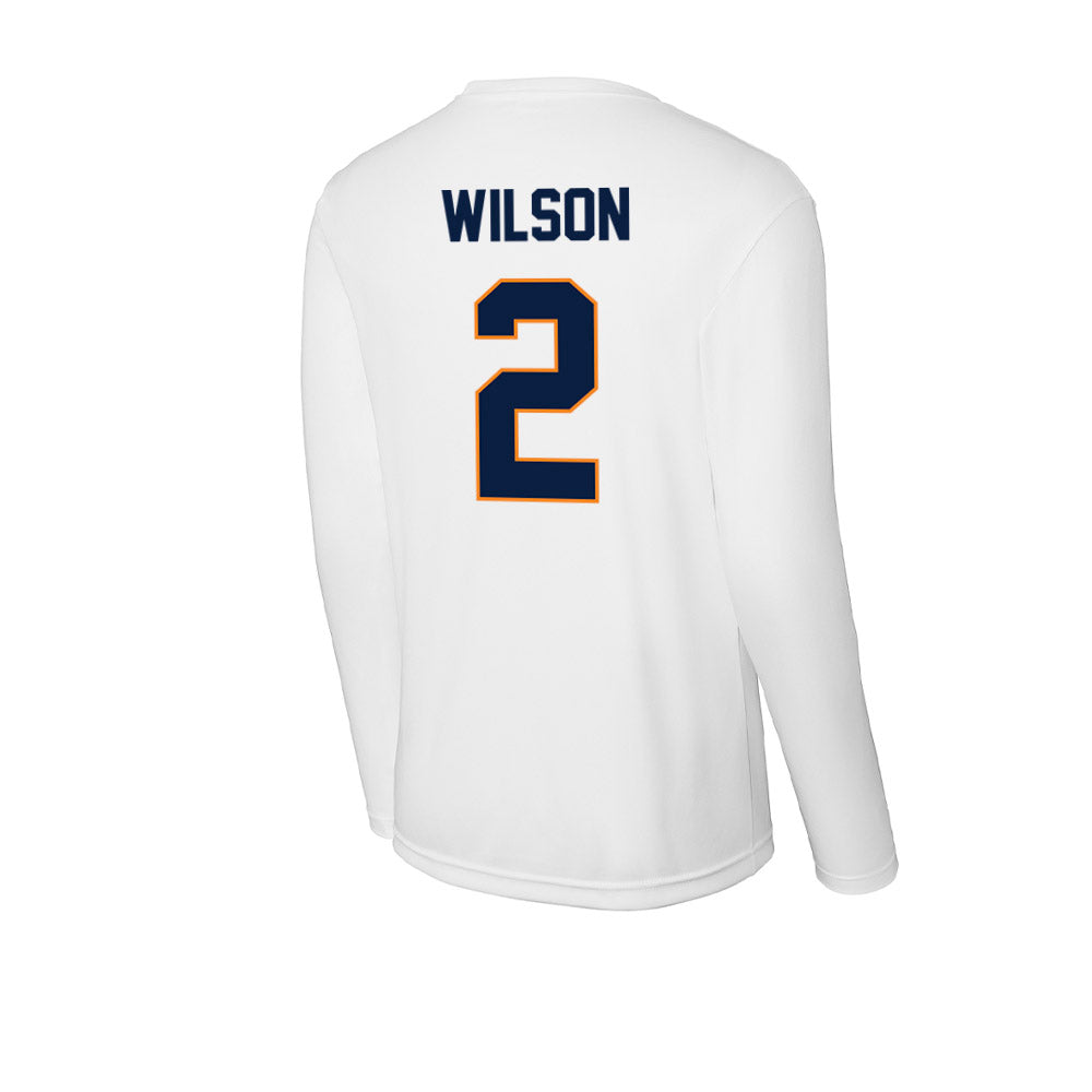 UTEP - NCAA Women's Basketball : Erin Wilson - Activewear Long Sleeve T-Shirt-1