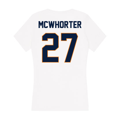 UTEP - NCAA Football : Miles McWhorter - Women's V-Neck T-Shirt-1