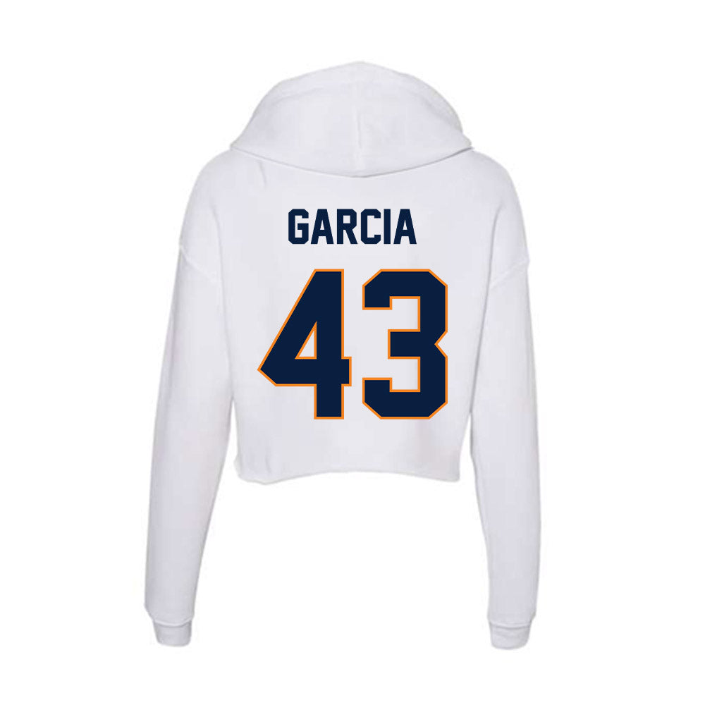 UTEP - NCAA Football : Edgar Garcia - Women's Crop Fleece Hoodie-1