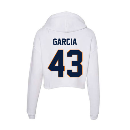 UTEP - NCAA Football : Edgar Garcia - Women's Crop Fleece Hoodie-1