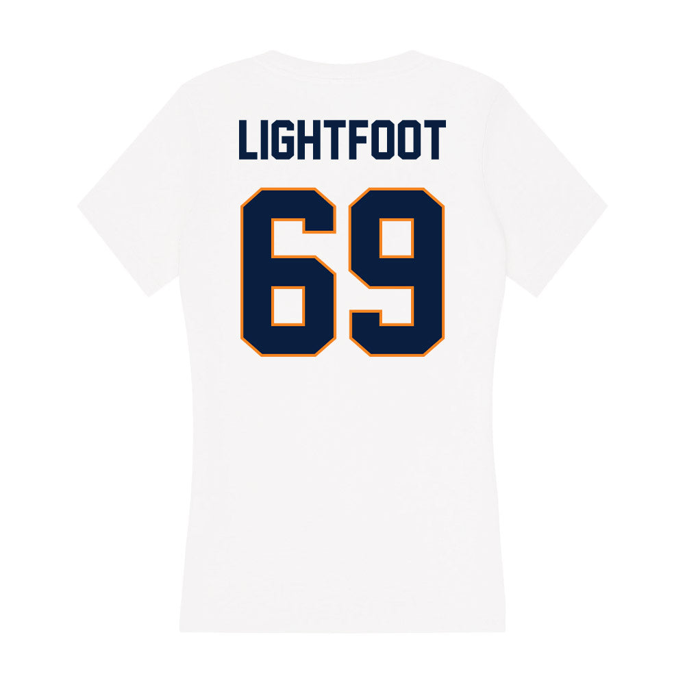 UTEP - NCAA Football : Joey Lightfoot - Women's V-Neck T-Shirt-1