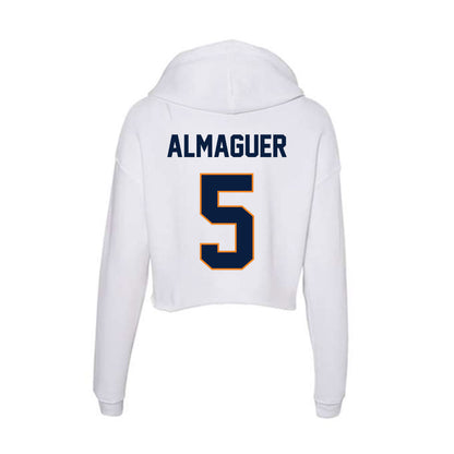 UTEP - NCAA Women's Volleyball : Deanna Almaguer - Women's Crop Fleece Hoodie-1