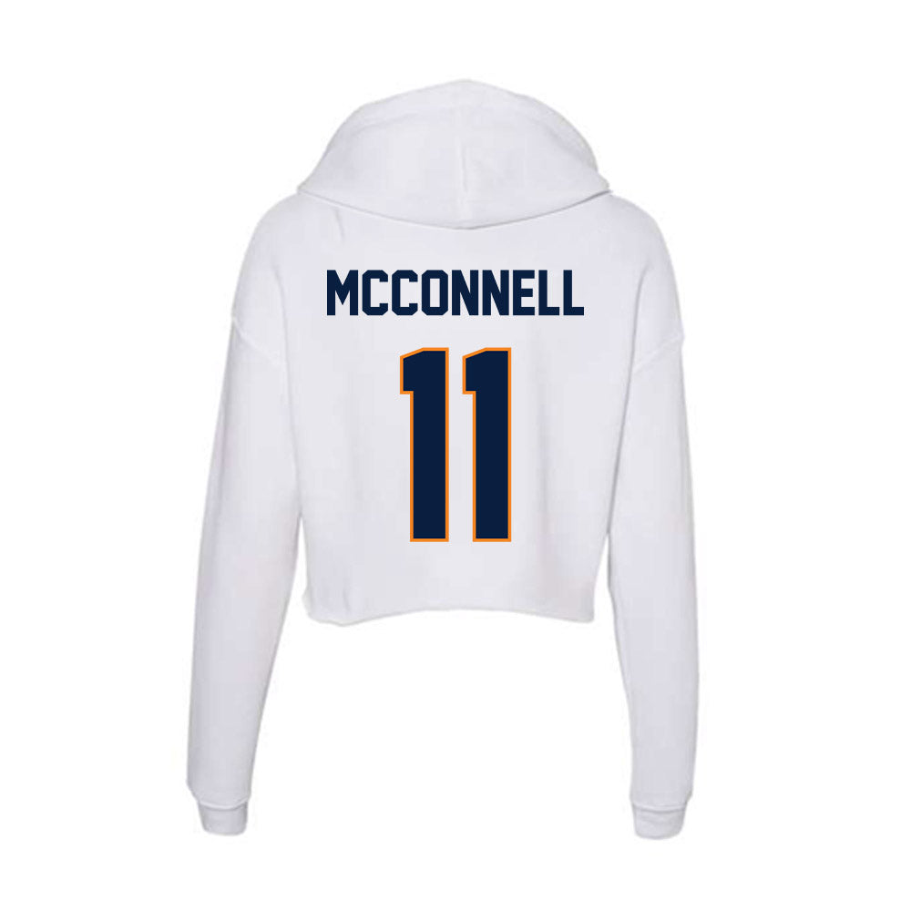 UTEP - NCAA Football : Cade McConnell - Women's Crop Fleece Hoodie-1